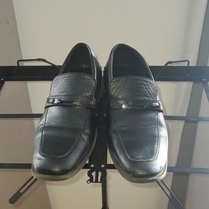 Perry Ellis Boys Dress Shoes Black